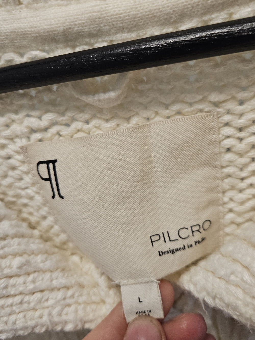 Anthropologie Pilcro Western Utility Sweater Jacket Horse - Picture 2 of 7